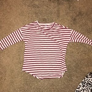 Striped Capri shirt